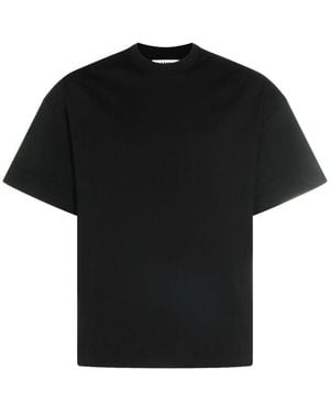 Jil Sander Cotton T-Shirt - Black