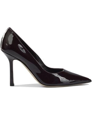 Ninalilou Heeled Shoes Bordeaux - Black