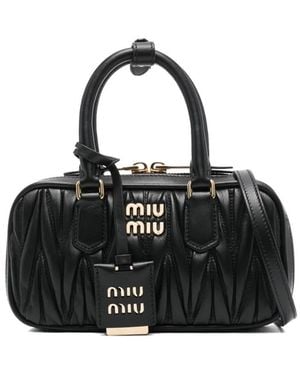 Miu Miu Arcadie Tote Bag - Schwarz