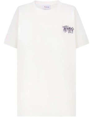 The Attico And Multicolored T-Shirt - White