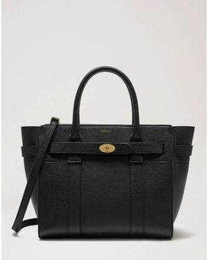 Mulberry Small Bayswater mit Reißverschluss - Schwarz