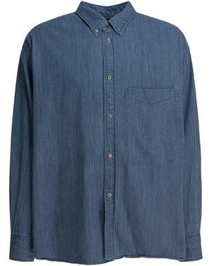 Beams Plus Lisa Denim Shirts Light - Blue