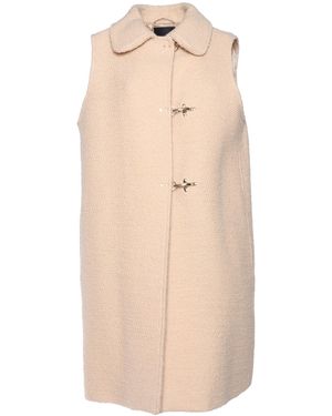 Fay Gilet Foderato 3 Ganci - Naturel