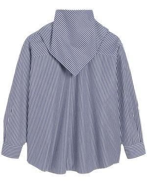 Ami Paris Bandana Cotton Shirt - Blue
