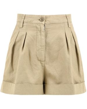 Aspesi Korte Broek Beige - Naturel