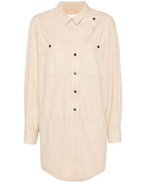 Isabel Marant Ilaya Denim Dress - Natural
