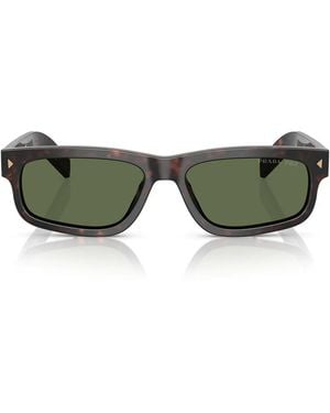 Prada Sonnenbrille Prb11 S 17 N20 G Braun/Grün Unisex Polarisiert