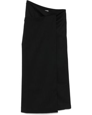 Entire studios Wrap Skirt Wool - Black