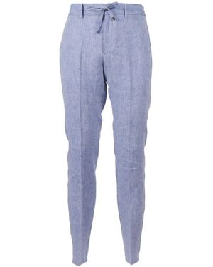 Berwich Pantalone Spiaggia Blu - Blue