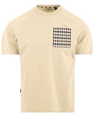 Aquascutum T Shirts And Polos - Natural