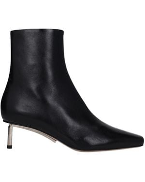 Off-White c/o Virgil Abloh Stivaletti Allen Donna Pelle Nero - Black