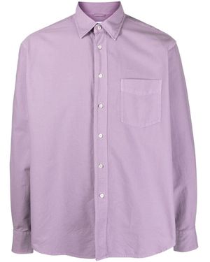 Aspesi Camicia Fred - Paars