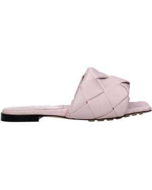 Bottega Veneta Slippers and HOOVES FEMMES CUIR ROSE / CAEPEO