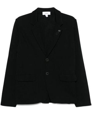 Lardini Blazer Con Pin - Nero