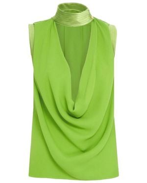Elisabetta Franchi Sleeveless Tops - Green