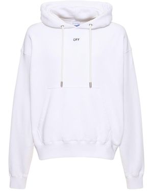 Off-White c/o Virgil Abloh Wit Van Wit Off Stamp Skate Hoodie Sweatshirt