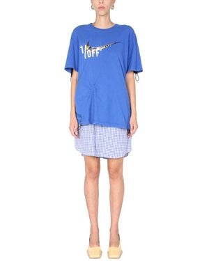 1/OFF Remade Dress - Blue