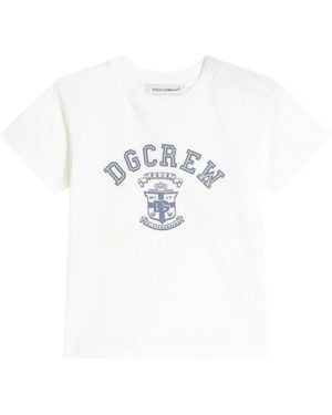 Dolce & Gabbana Dolce & Gabbana T-Shirt With Logo - White