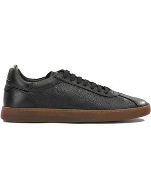 Officine Creative "Halo 001" Low Top Sneaker - Black