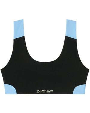 Off-White c/o Virgil Abloh Polyester-Blend Underwear With Elastane - Black