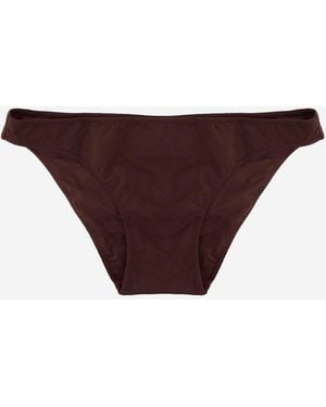 MC2 Saint Barth Stretch-Nylon-Bikinihose - Lila