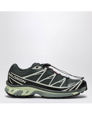 Salomon Low Sneaker Xt 6 Dark//Lime - Multicolour