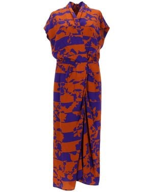 Dries Van Noten Dress Dilian Viscose - Red