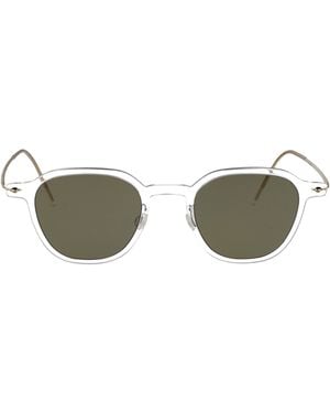 Lindberg Rectangular Sunglasses 8348 C01 - Green