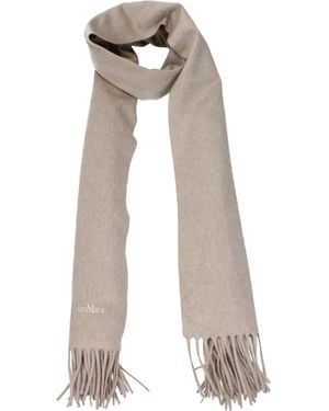 Max Mara And The Cashmire Scarf - Natural