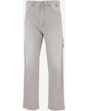 DARKPARK Cotton Denim Jeans - Gray