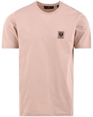 Belstaff T-shirts En Polo's - Roze
