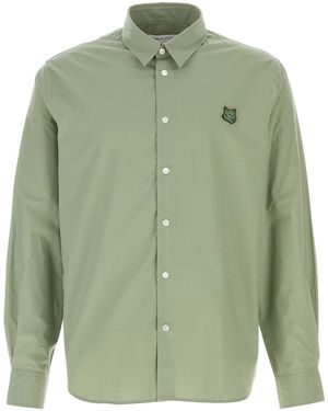 Maison Kitsuné Shirts - Green