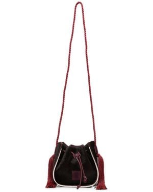 forte_forte My Pepita Leather Bucket Bag - White