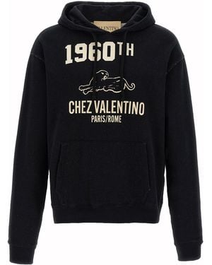 Valentino Garavani Gedrukte Hoodie - Zwart