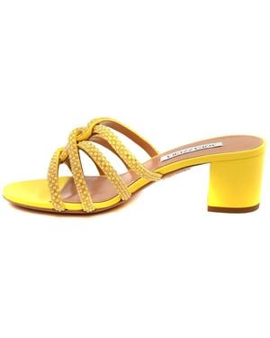 Aquazzura Sandalias Amarillo Ocre