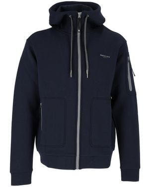 Murphy & Nye Rhump Hooded Full-Zip Sweatshirt - Blue