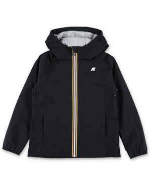 K-Way Mini Waterproof Jacket For Boys - Black