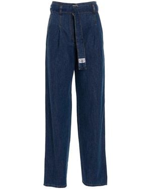 Philosophy Jeans With Front Pleats - Blue