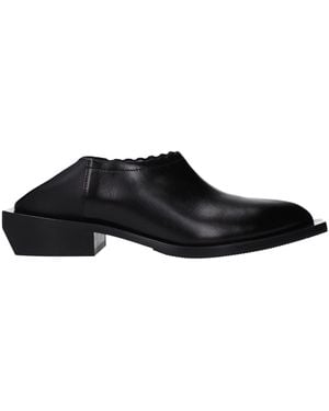 Moschino Loafers Leather - Black