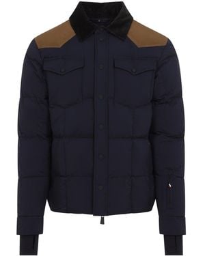 Moncler Gesteppte Geltech Skijacke - Blau