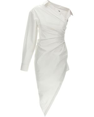 Alexander Wang Asymmetrisches Hemdkleid - Weiß