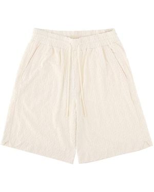 Drole de Monsieur Cotton Shorts - Natural