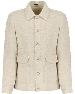 AUTORE Craig Wool Jacket - Natural