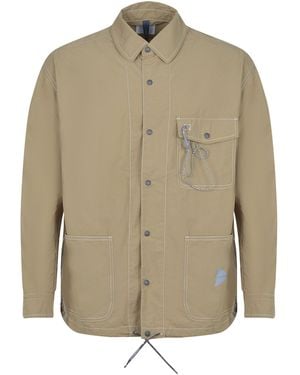 and wander Et une veste errée faite d'un mélange de coton - Neutre
