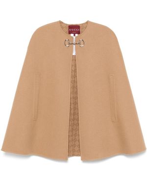 Gucci Horsebit Cape - Natural