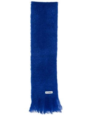 Jil Sander Wollschal - Blau