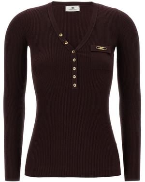 Elisabetta Franchi Tricot Pullover - Schwarz