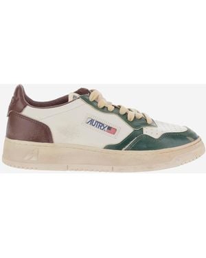 Autry Sneakers niedriger Super -Vintage - Grün