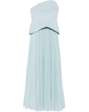 Solace London Britt Maxi Dress - Blue