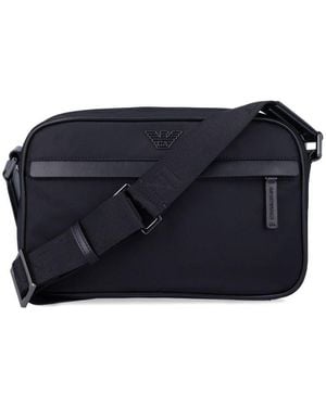 Emporio Armani Nylon Crossbody Bag - Blau